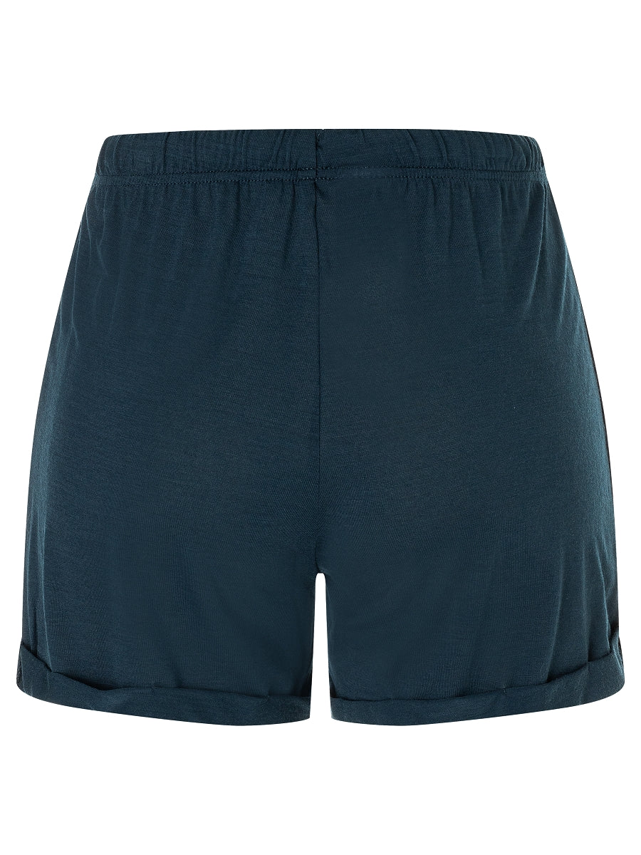 super.natural Wide naisten merinovillaiset shortsit