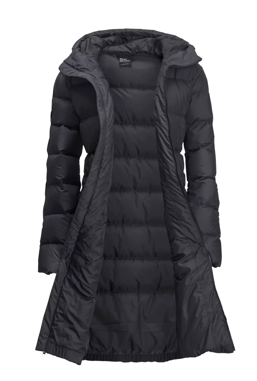 Jack Wolfskin Naisten Frozen Palace Coat untuvatakki, phantom