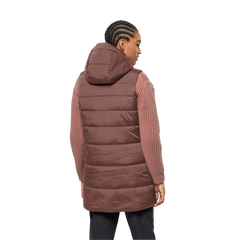 Jack Wolfskin Eisbach Vest W, wild ginger
