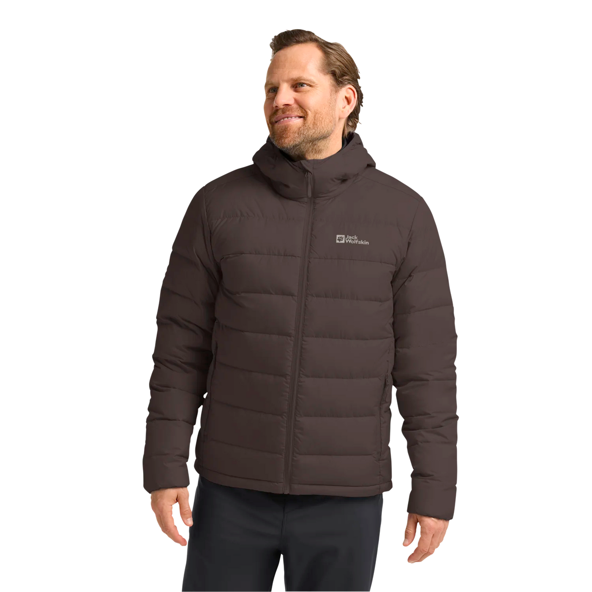 Jack Wolfskin Miesten Ather Down untuvatakki, peat