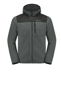 Jack Wolfskin Miesten Kammweg Pile fleecetakki, slate green