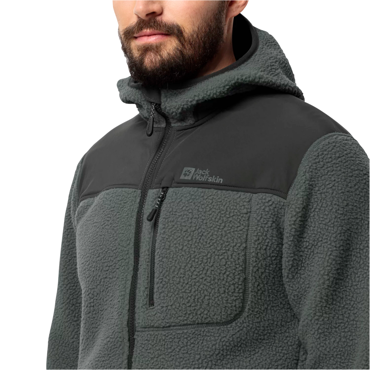 Jack Wolfskin Miesten Kammweg Pile fleecetakki, slate green
