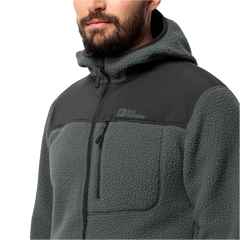 Jack Wolfskin Miesten Kammweg Pile fleecetakki, slate green