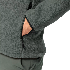 Jack Wolfskin Miesten Kammweg Pile fleecetakki, slate green