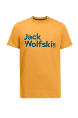 Jack Wolfskin Miesten Brand t-paita (edellinen malli)