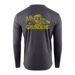 Grundéns King of the Lakes LS tekninen t-paita