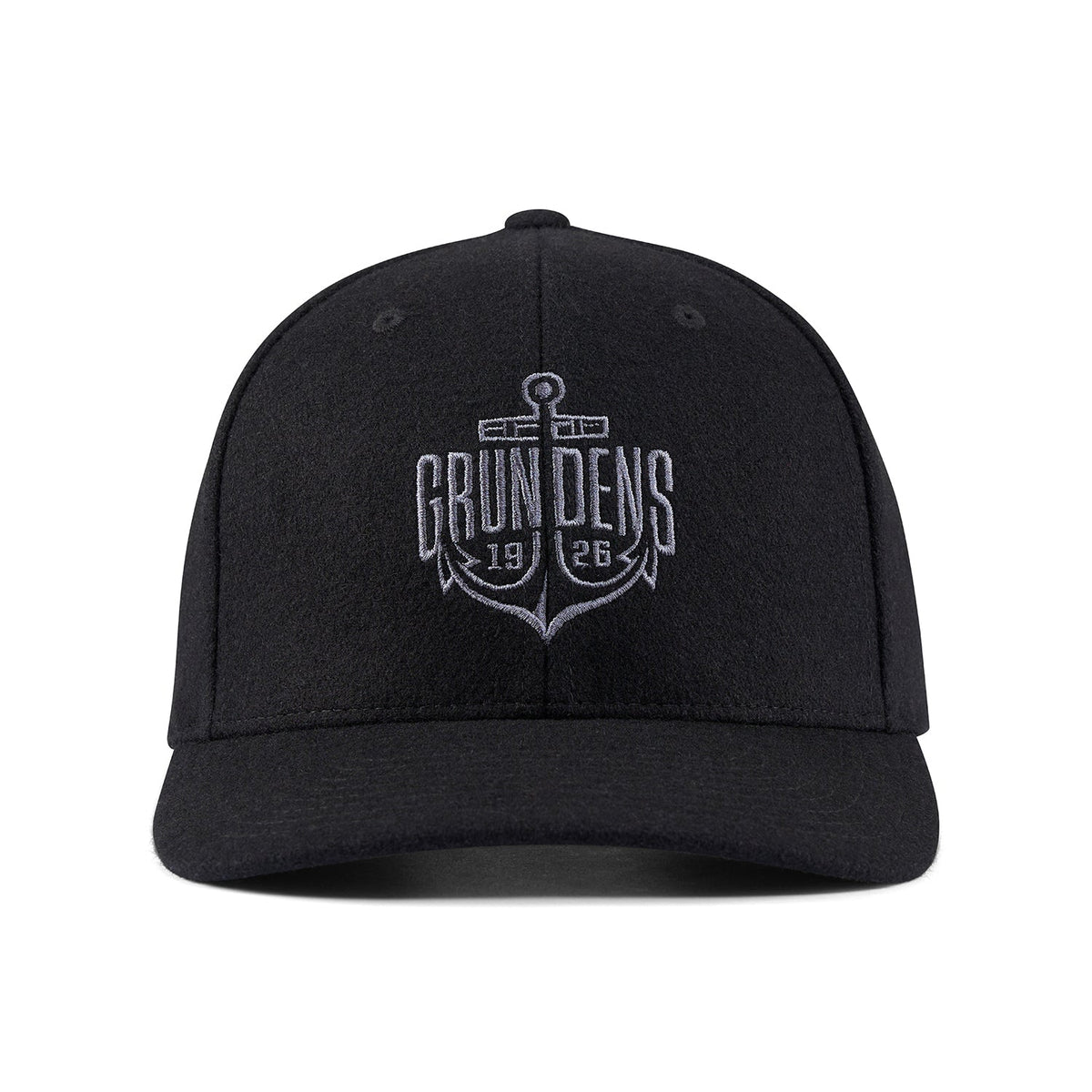 Logo Anchor Wool Trucker Lippis