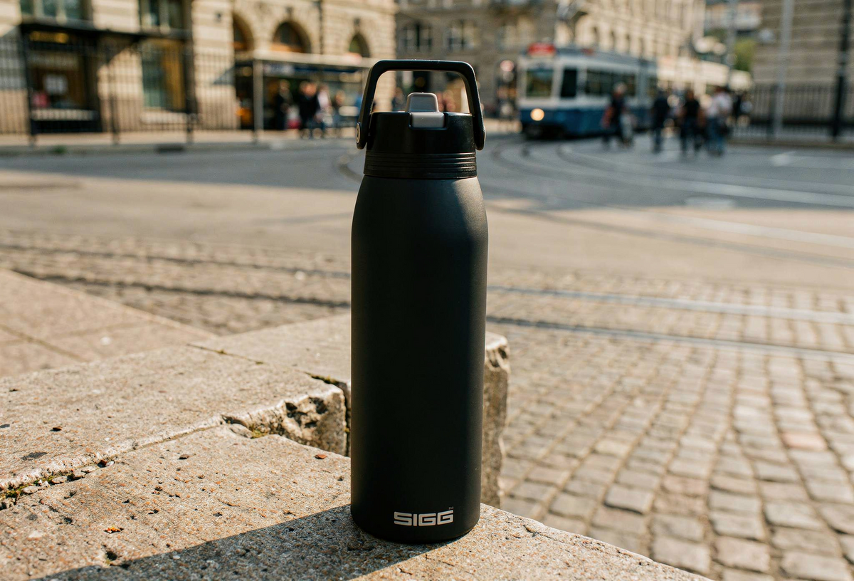 SIGG Shield Therm FLIP Black 1 L tunnelmakuva