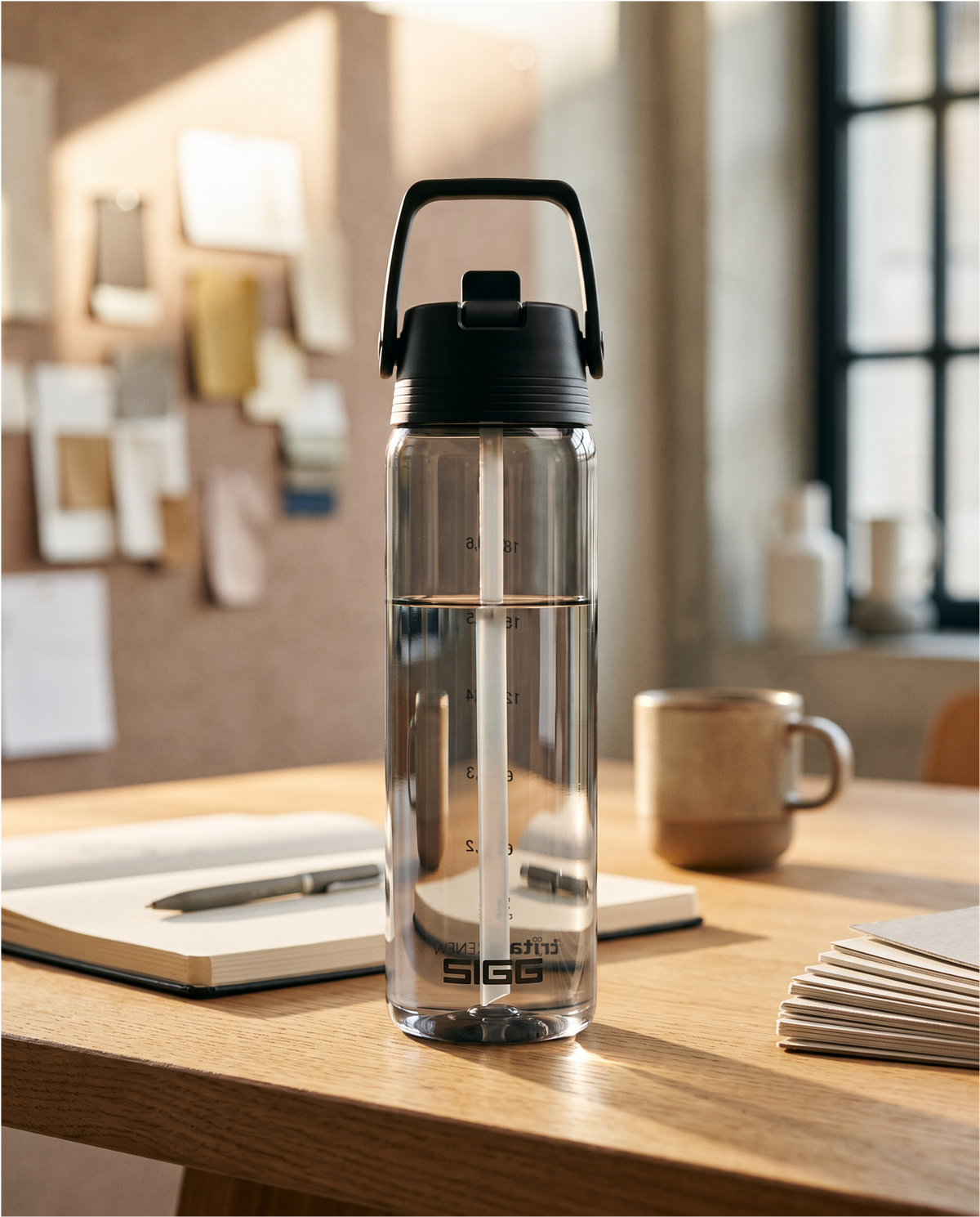 SIGG Total Color FLIP Anthracite 0,75 L tunnelmakuva