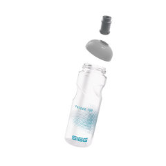 SIGG Pulsar urheilupullo Transparent Aqua 0,75 L