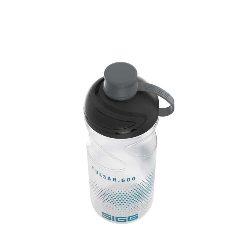 SIGG Pulsar urheilupullo Transparent Aqua 0,6 L