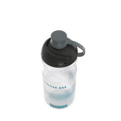 SIGG Pulsar urheilupullo Transparent Aqua 0,6 L