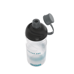 SIGG Pulsar urheilupullo Transparent Aqua 0,6 L