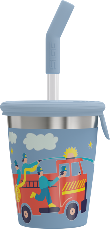 SIGG Kids Straw Cup - lasten pillimuki Pompier 0,35 L