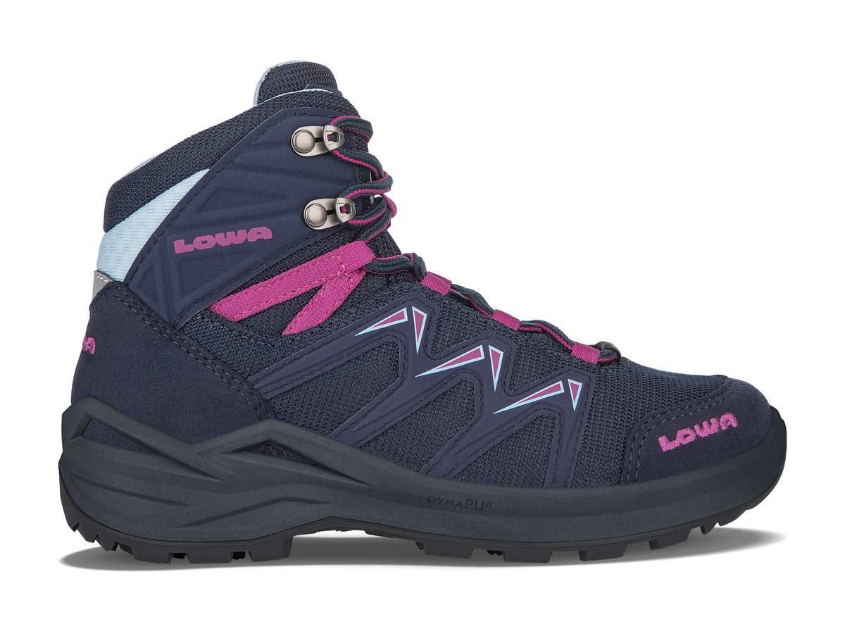 LOWA Innox PRO GTX Mid Junior, Navy/Berry