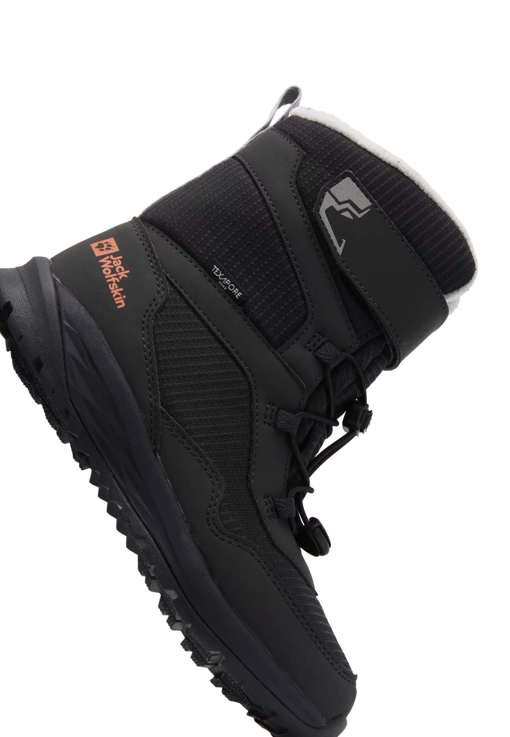 Jack Wolfskin Lasten Polar Bear-B Texapore High VC korkeavartinen talvikenkä