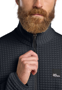 Jack Wolfskin Miesten Mogari vetoketjullinen fleecepaita
