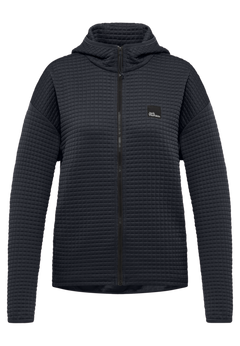 Jack Wolfskin Naisten Mogari vetoketjullinen huppari