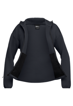 Jack Wolfskin Naisten Mogari vetoketjullinen huppari