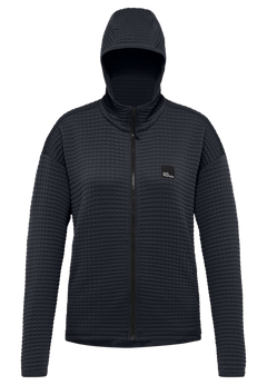 Jack Wolfskin Naisten Mogari vetoketjullinen huppari