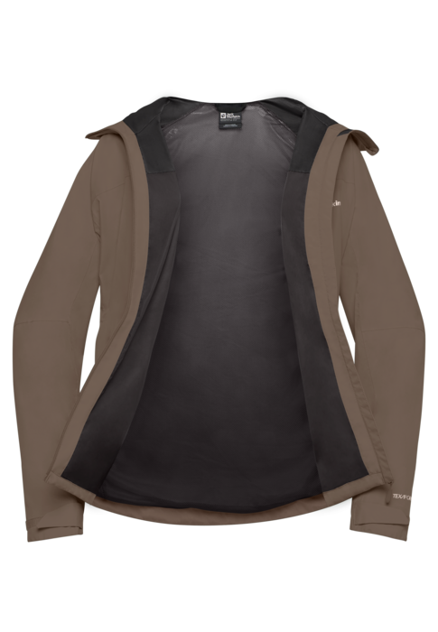 Jack Wolfskin Miesten Tempest 2-kerroksinen kuoritakki