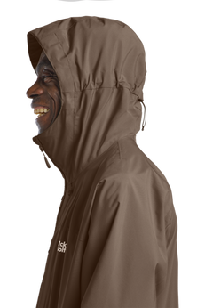 Jack Wolfskin Miesten Tempest 2-kerroksinen kuoritakki