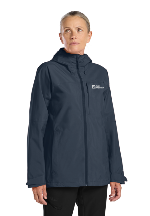 Jack Wolfskin Naisten Tempest 2-kerroksinen kuoritakki