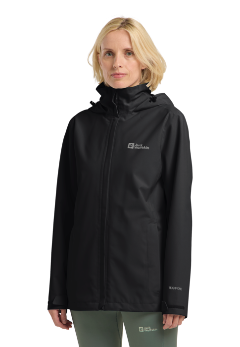 Jack Wolfskin Naisten Trailtime 2-kerroksinen kuoritakki