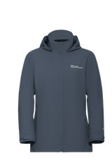 Jack Wolfskin Naisten Trailtime 2-kerroksinen kuoritakki, midnight sky
