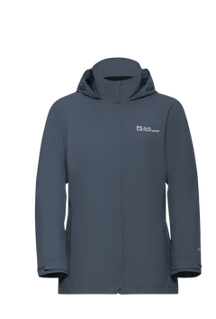 Jack Wolfskin Naisten Trailtime 2-kerroksinen kuoritakki, midnight sky