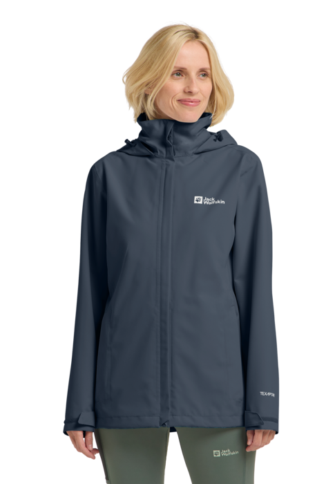 Jack Wolfskin Naisten Trailtime 2-kerroksinen kuoritakki
