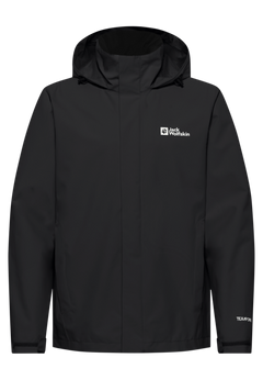 Jack Wolfskin Miesten Trailtime 2-kerroksinen kuoritakki, black