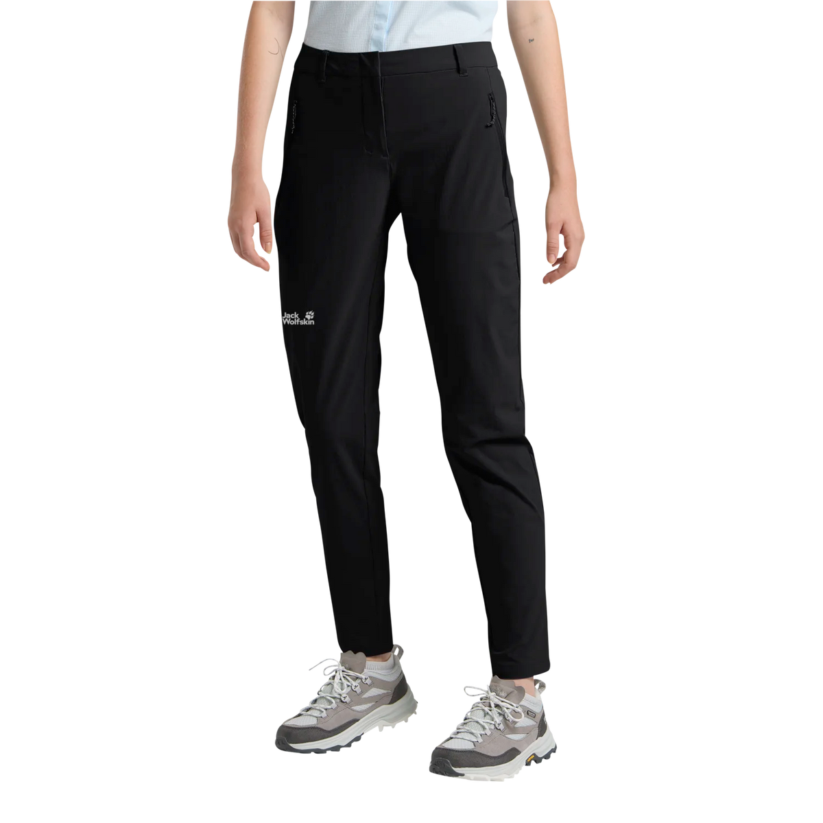 Jack Wolfskin Naisten Hikeout housut, black