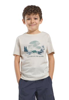 Jack Wolfskin Lasten Graphic Cotton t-paita