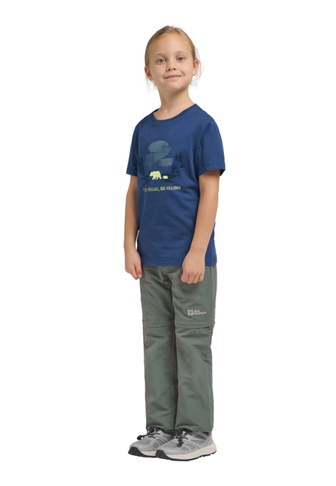 Jack Wolfskin Lasten Graphic Cotton t-paita