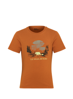 Jack Wolfskin Lasten Graphic Cotton t-paita