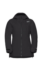 Jack Wolfskin Naisten Flowline PRO 2L Ins laskettelutakki, black