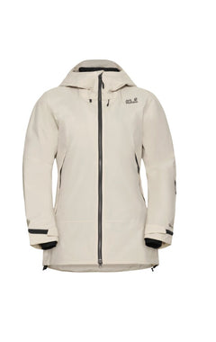 Jack Wolfskin Naisten Flowline PRO 2L Ins laskettelutakki, pale sand