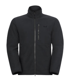 Jack Wolfskin Miesten Lake Ridge fleecetakki, black