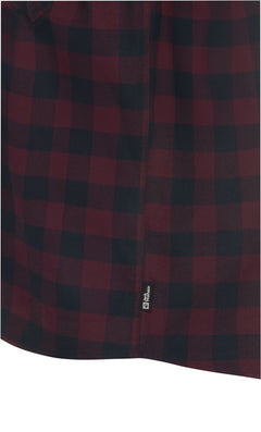 Jack Wolfskin Miesten Lite flanellipaita