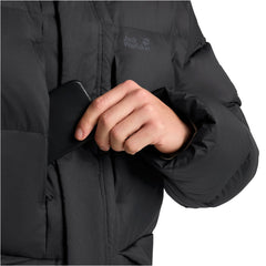 Jack Wolfskin Miesten Icy Hill RDS tuulenpitävä untuvatakki