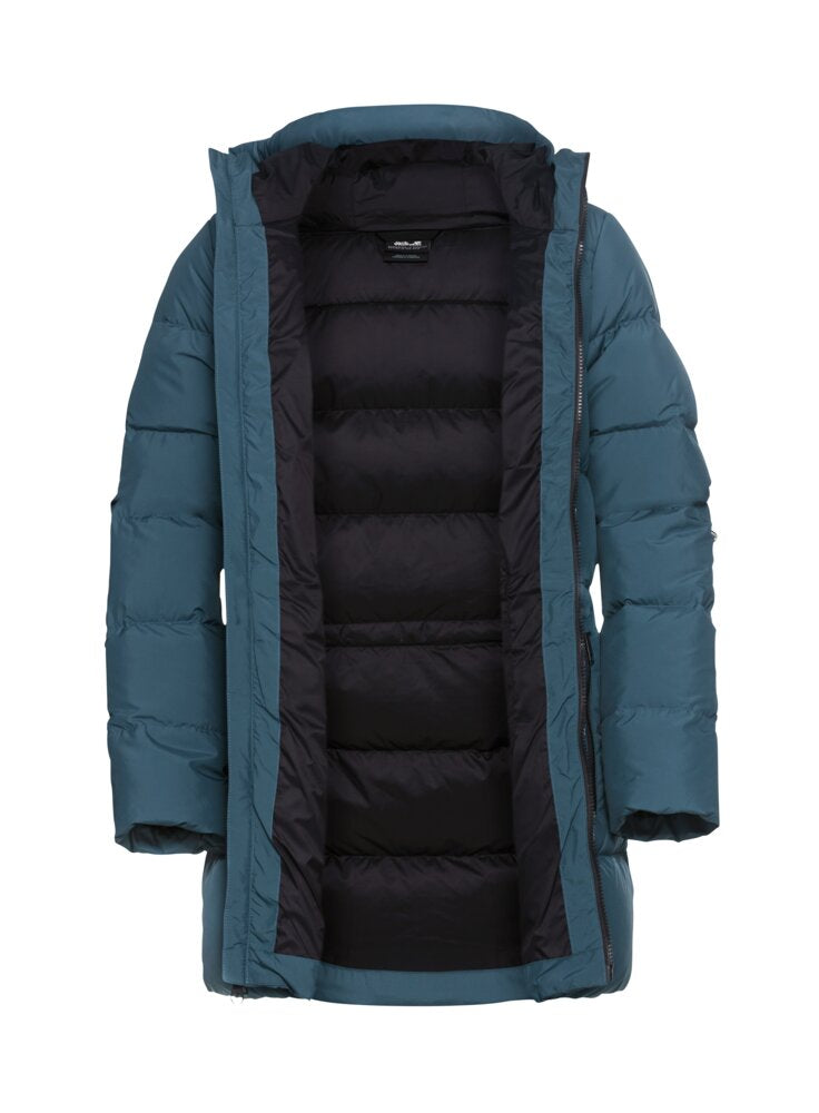 Jack Wolfskin Frozen Palace Long JKT RDS - lämmin untuvatakki kierrätysmateriaalista