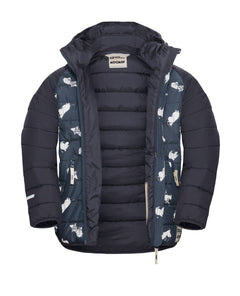 Jack Wolfskin Lasten vettähylkivä Muumi toppatakki