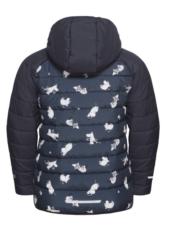 Jack Wolfskin Lasten vettähylkivä Muumi toppatakki