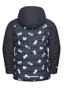 Jack Wolfskin Lasten vettähylkivä Muumi toppatakki