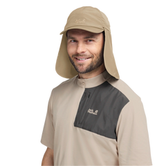 Jack Wolfskin Canyon Cap lippis - irrotettavalla niskasuojalla