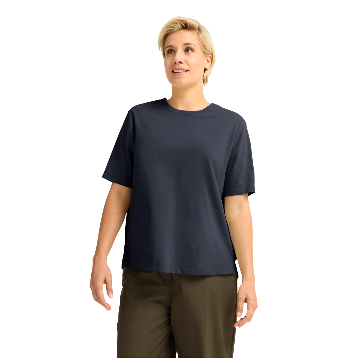 Jack Wolfskin Naisten Travel t-paita, dark navy