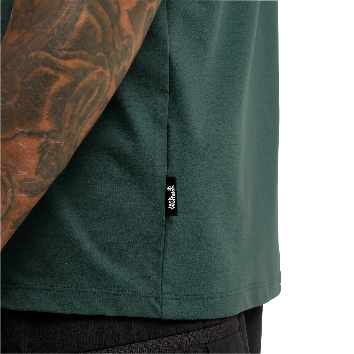 Jack Wolfskin Miesten Travel t-paita UV-Suojalla