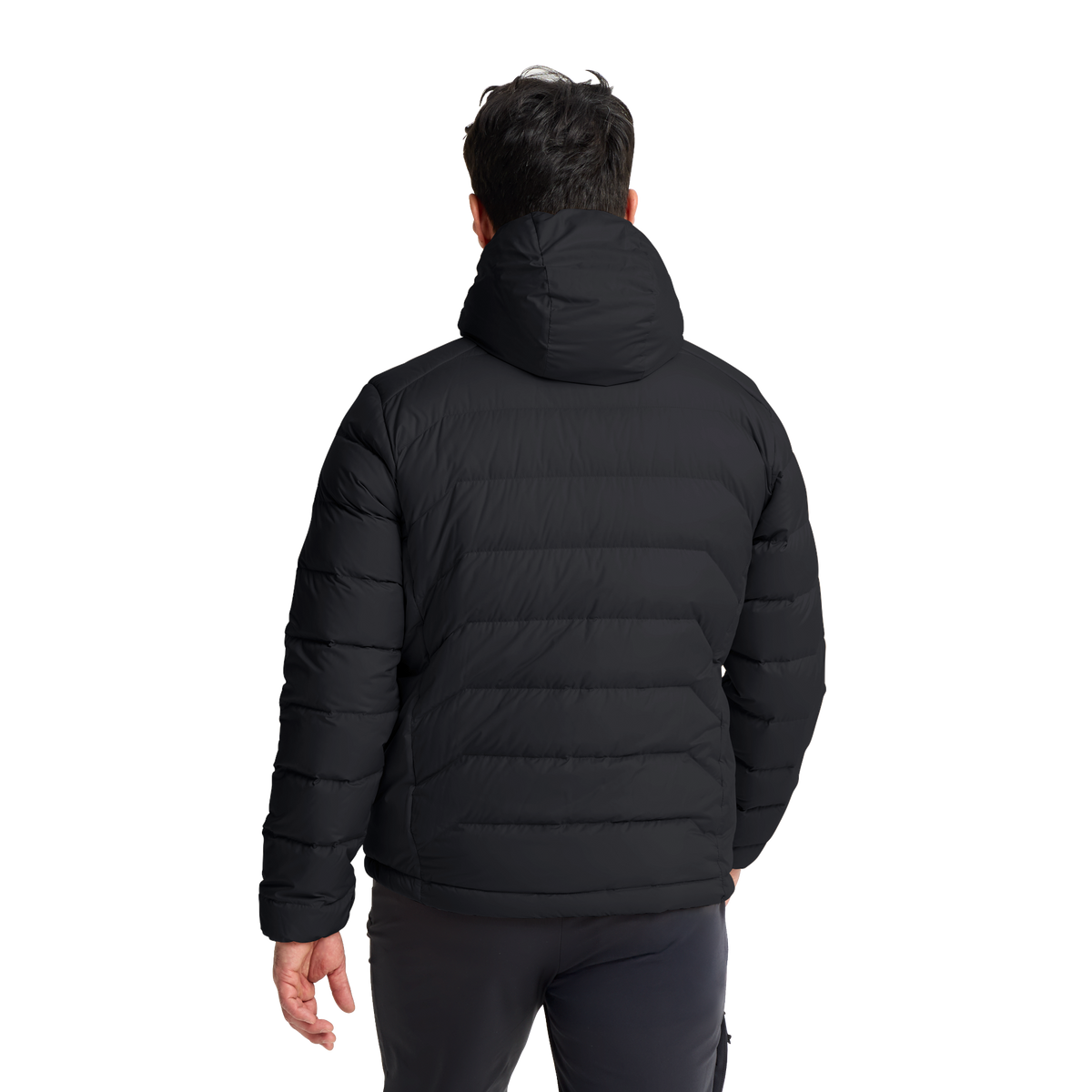 Wild Pass Down Hoody M RDS black – bongestore.com