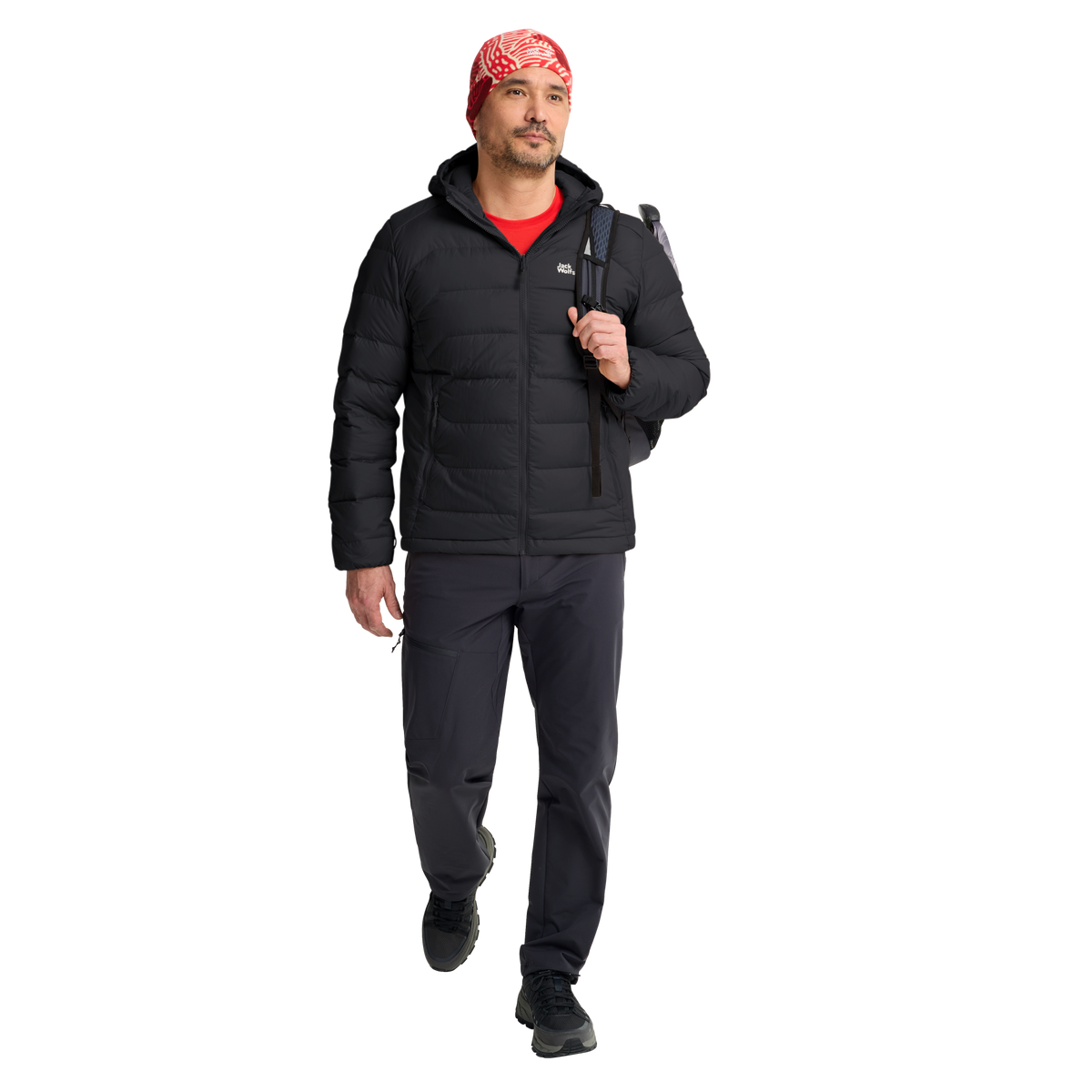 Wild Pass Down Hoody M RDS black – bongestore.com